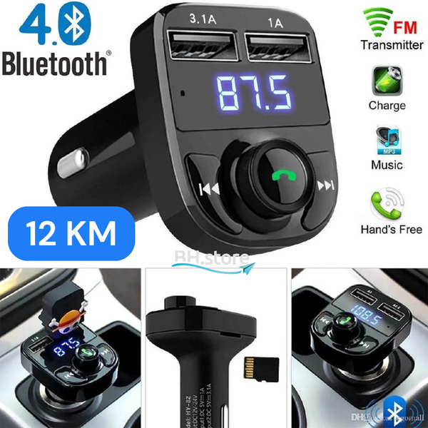 FM bluetooth transmitter X8