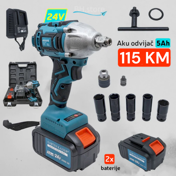 Hanson AKU ODVIJAČ 24V