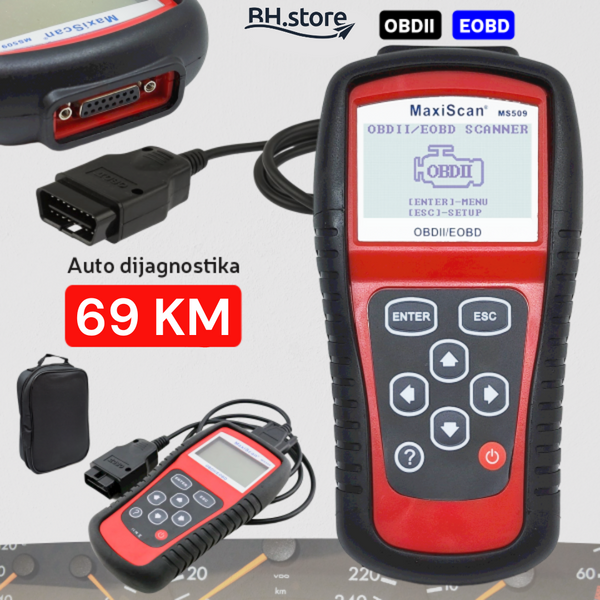 AUTEL MAXISCAN AUTO DIJAGNOSTIKA MS509 OBDII / EOBD