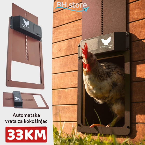 GateX Automatska vrata za kokoši sa senzorom
