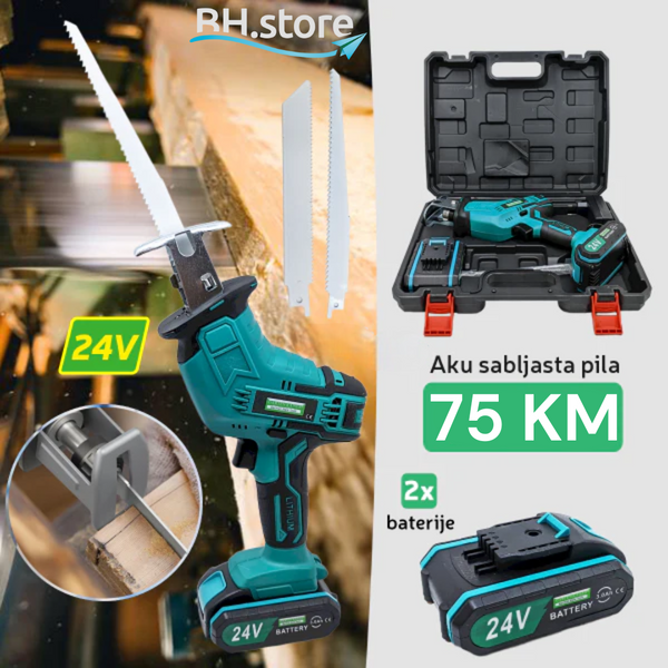 AKU SABLJASTA PILA 24V