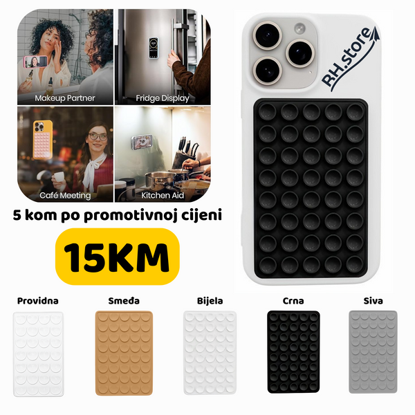 Klearlook samoljepljivi držač za telefon s vakum čašicama