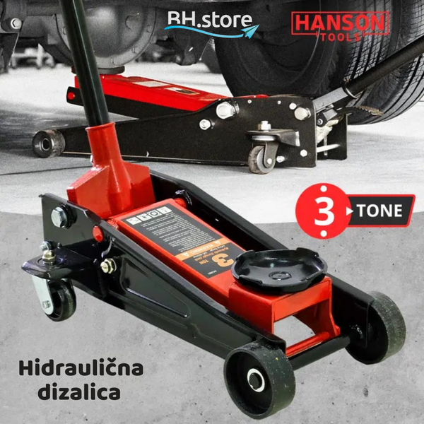 HANSON ručna hidraulična dizalica do 3 tone