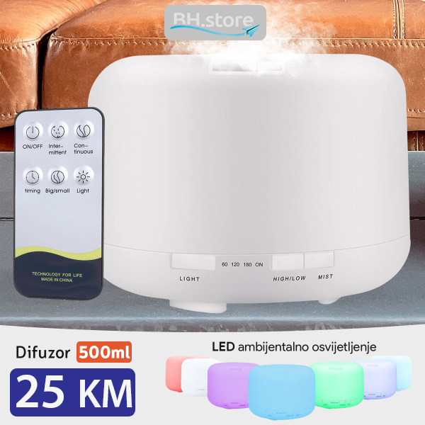 Mirisni Led RGB difuzer