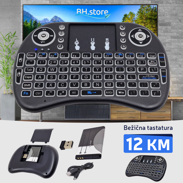 UNIVERZALNA TASTATURA, DALJINSKI I MIŠ