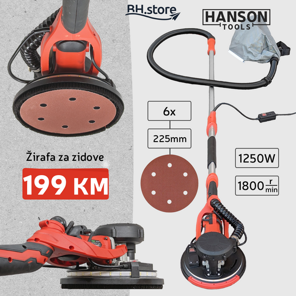 TELESKOPSKA POLIRKA ZA ZIDOVE