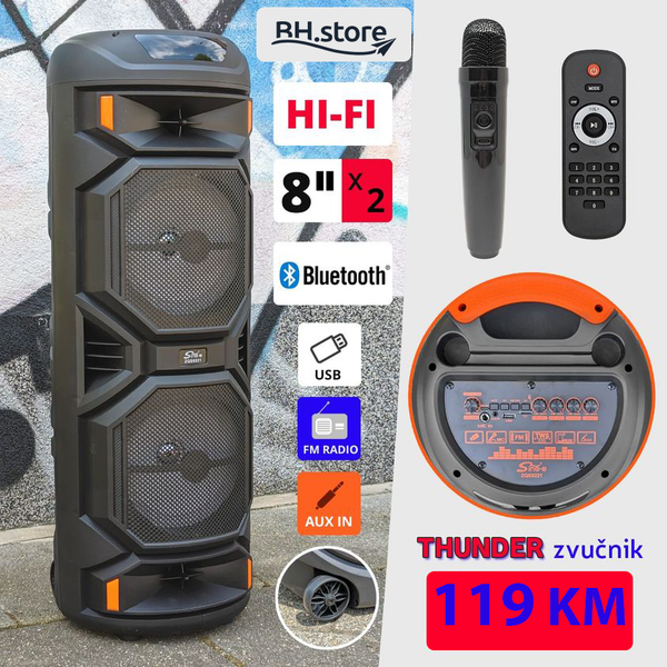 Thunder bluetooth zvučnik