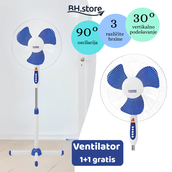 2 Podna ventilatora 40W