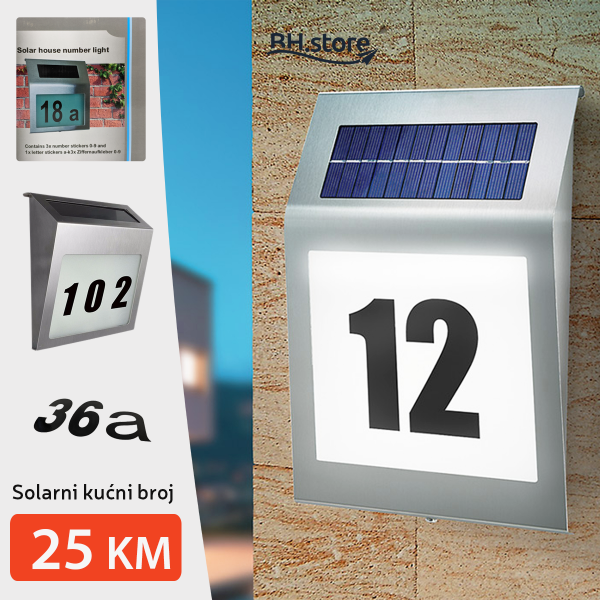 SOLARNI KUĆNI BROJ